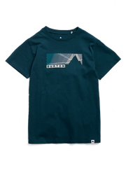 BURTON Y ELMORE SHORT SLEEVE T-SHIRT - Atlantic Teal