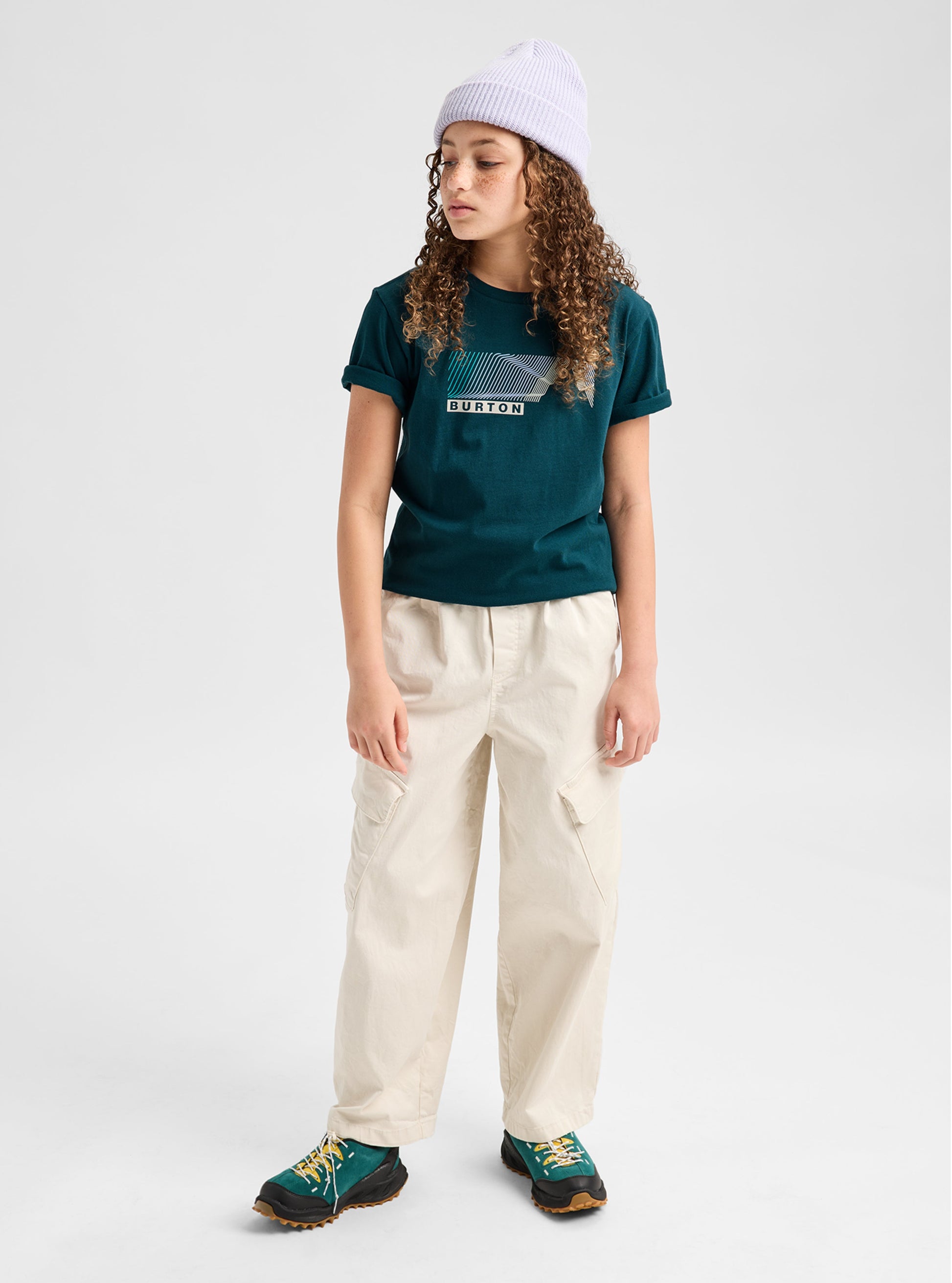 BURTON Y ELMORE SHORT SLEEVE T-SHIRT - Atlantic Teal - vue 2