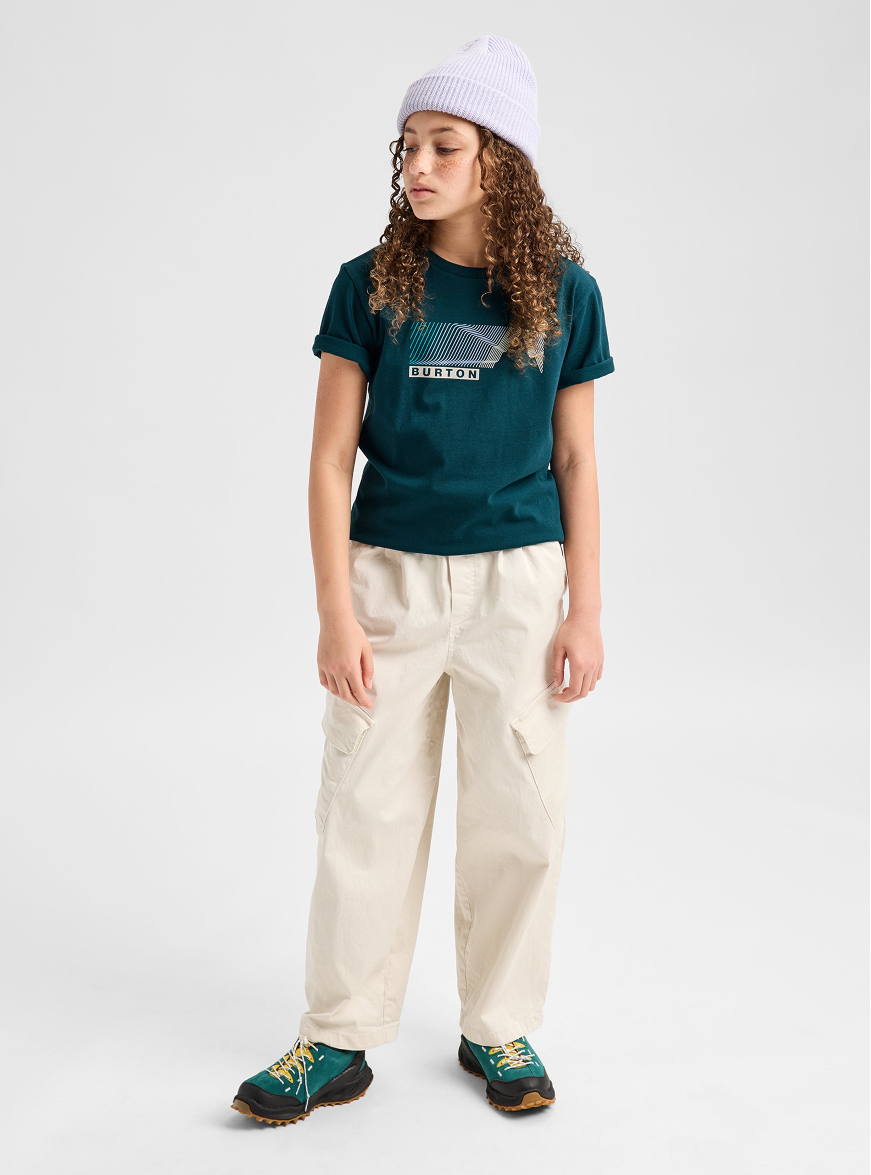BURTON Y ELMORE SHORT SLEEVE T-SHIRT - Atlantic Teal - vue 2