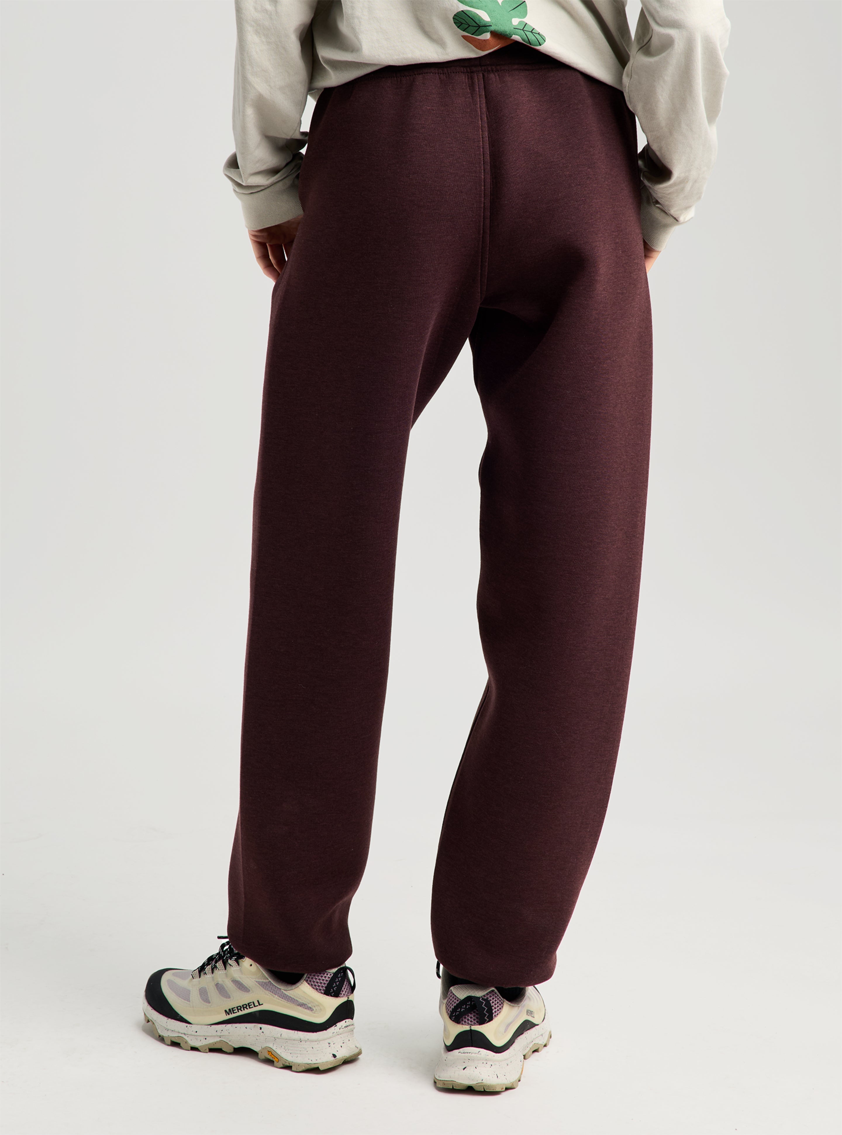 BURTON W SPACECLOUD PANTS - Bear Hug Brown Heather - vue 5