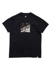 BURTON RIDER SHORT SLEEVE T-SHIRT - TRUE BLACK