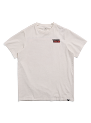 Burton Throwback Short Sleeve T-Shirt Stout White - vue principale