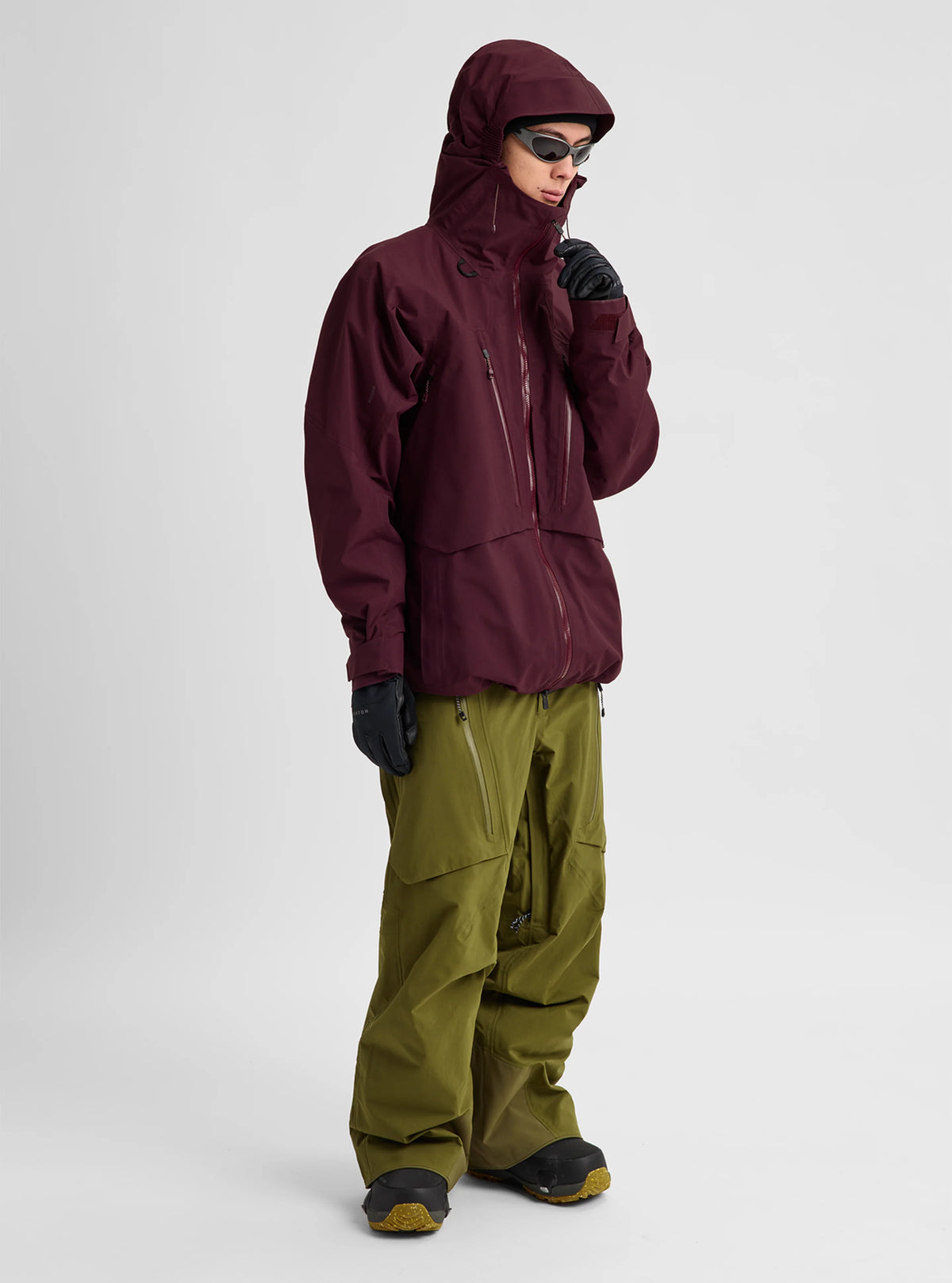 BURTON [AK] SWASH GORE-TEX 2L JACKET RUM RAISIN