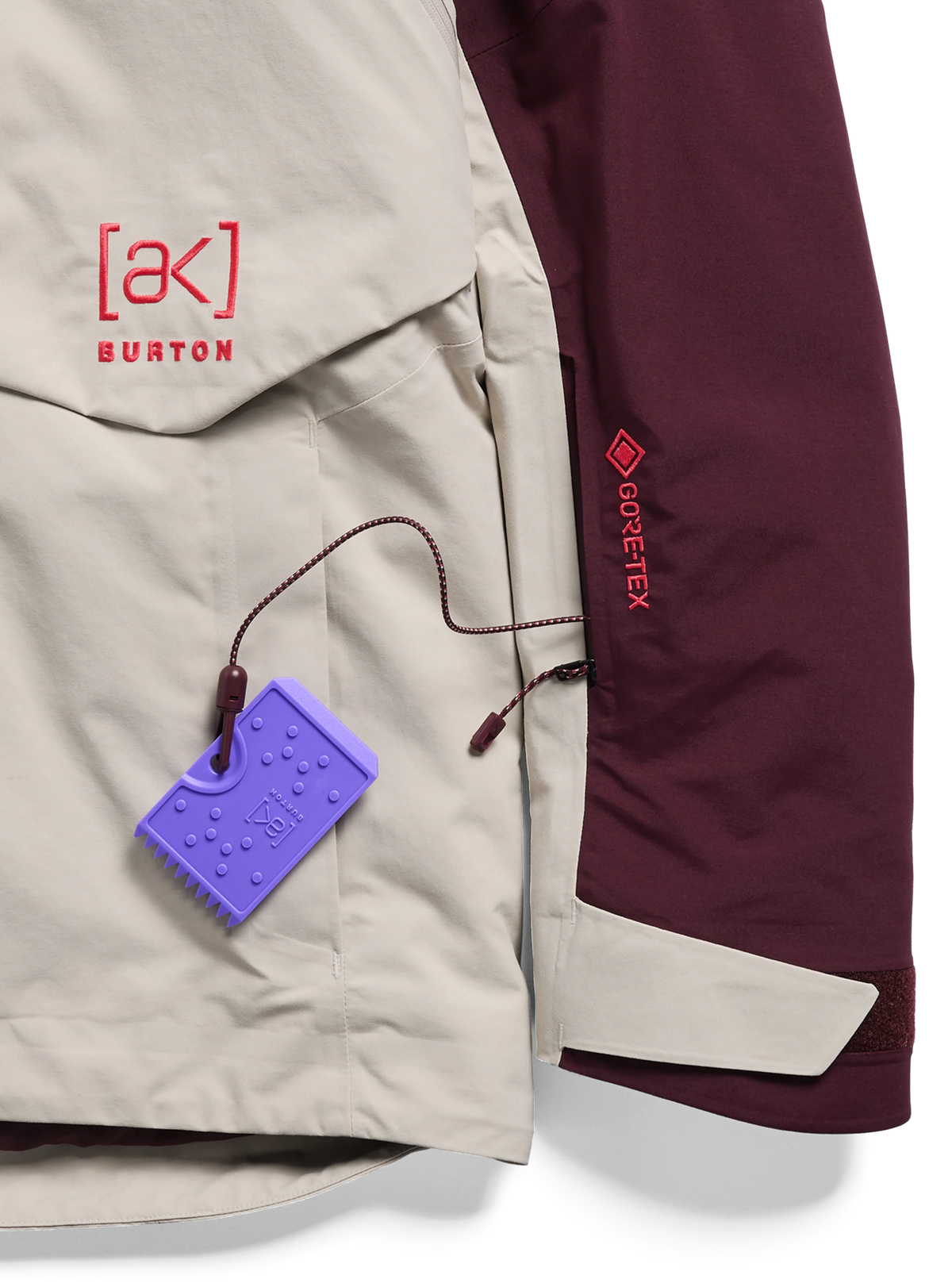 Veste Burton [ak] Swash rum raisin - angle 3