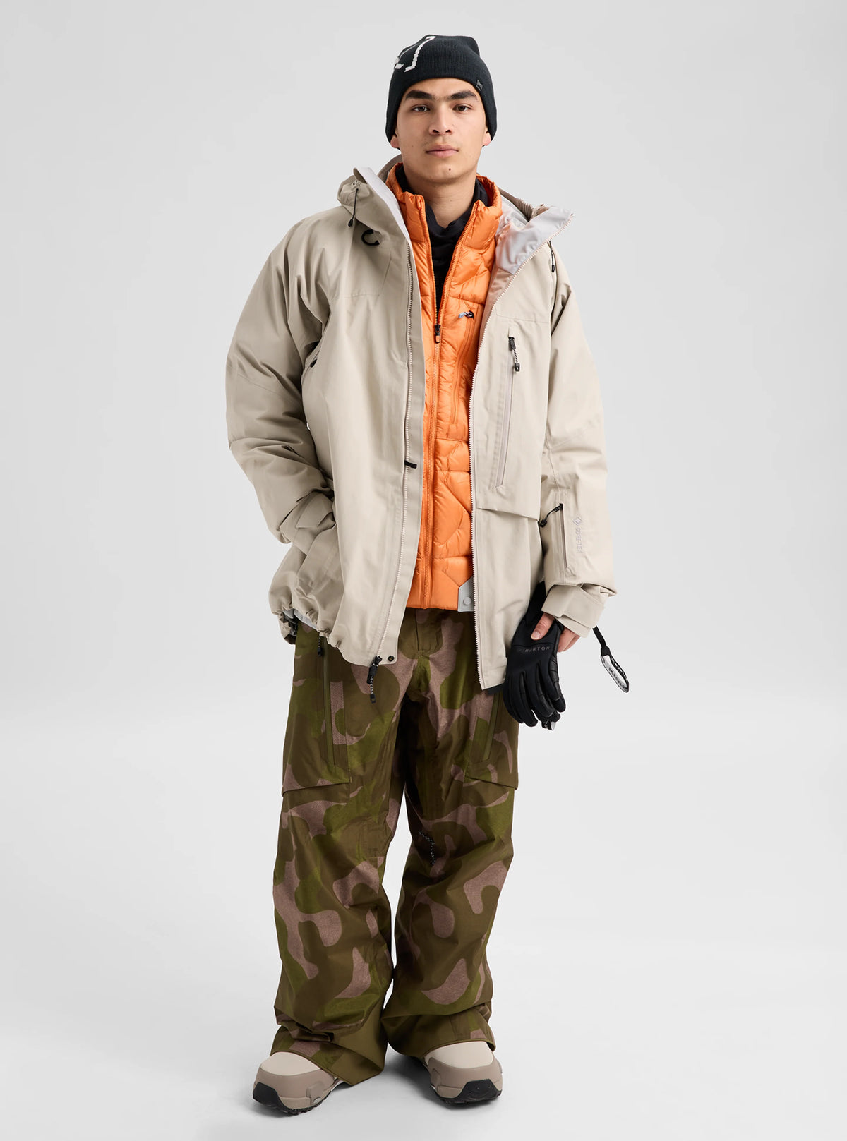 BURTON [AK] CYCLIC GORE-TEX 2L JACKET CHINCHILLA GRAY