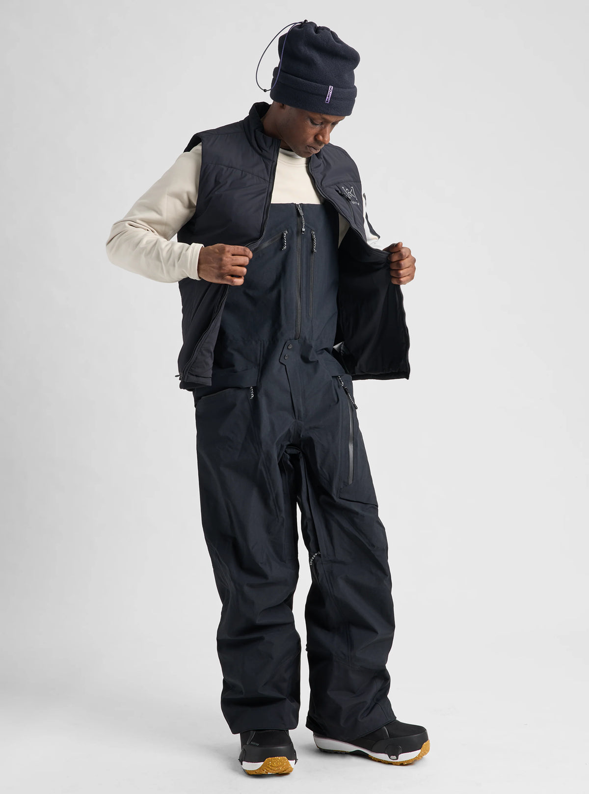 BURTON [AK] CYCLIC GORE-TEX 2L BIB PANTS TRUE BLACK