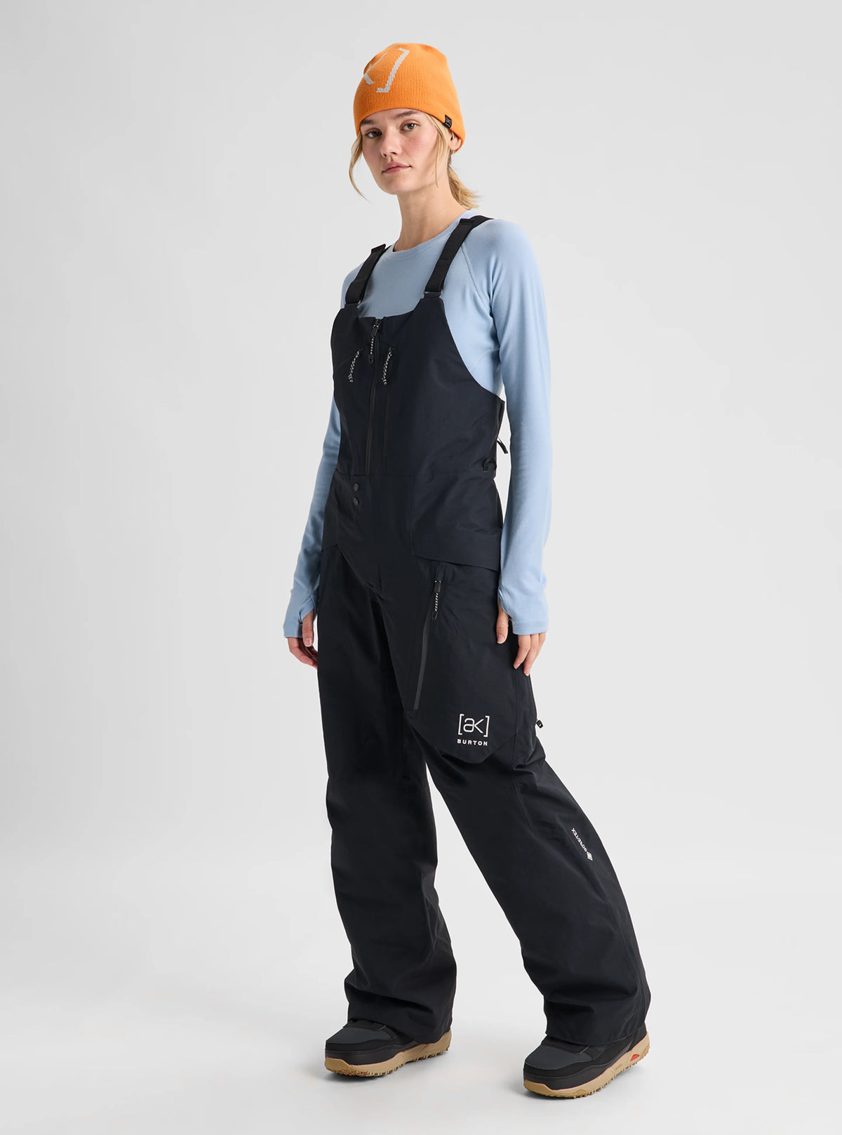 BURTON W [AK] CYCLIC GORE-TEX 2L BIB PANTS TRUE BLACK