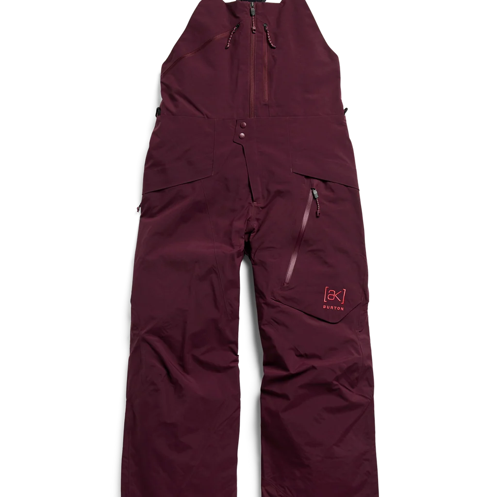 BURTON W [AK] CYCLIC GORE-TEX 2L BIB PANTS RUM RAISIN