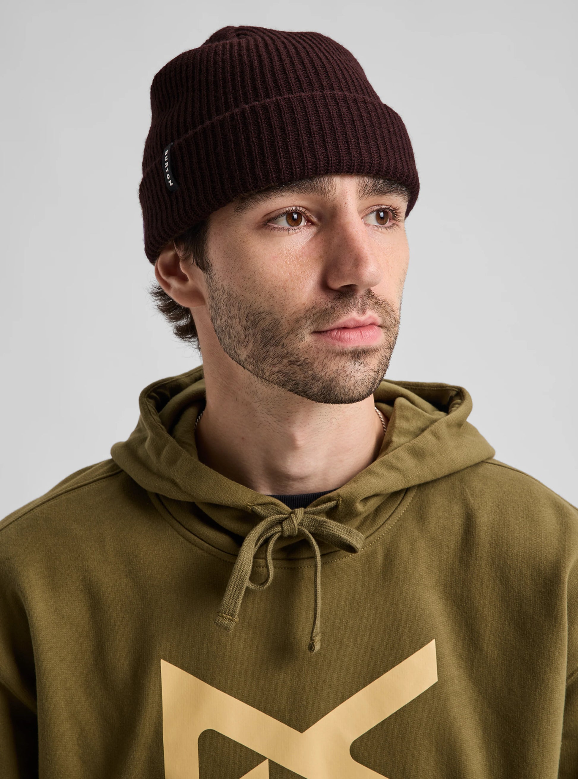 BURTON ALL DAY LONG BEANIE - Bear Hug Brown - vue 3