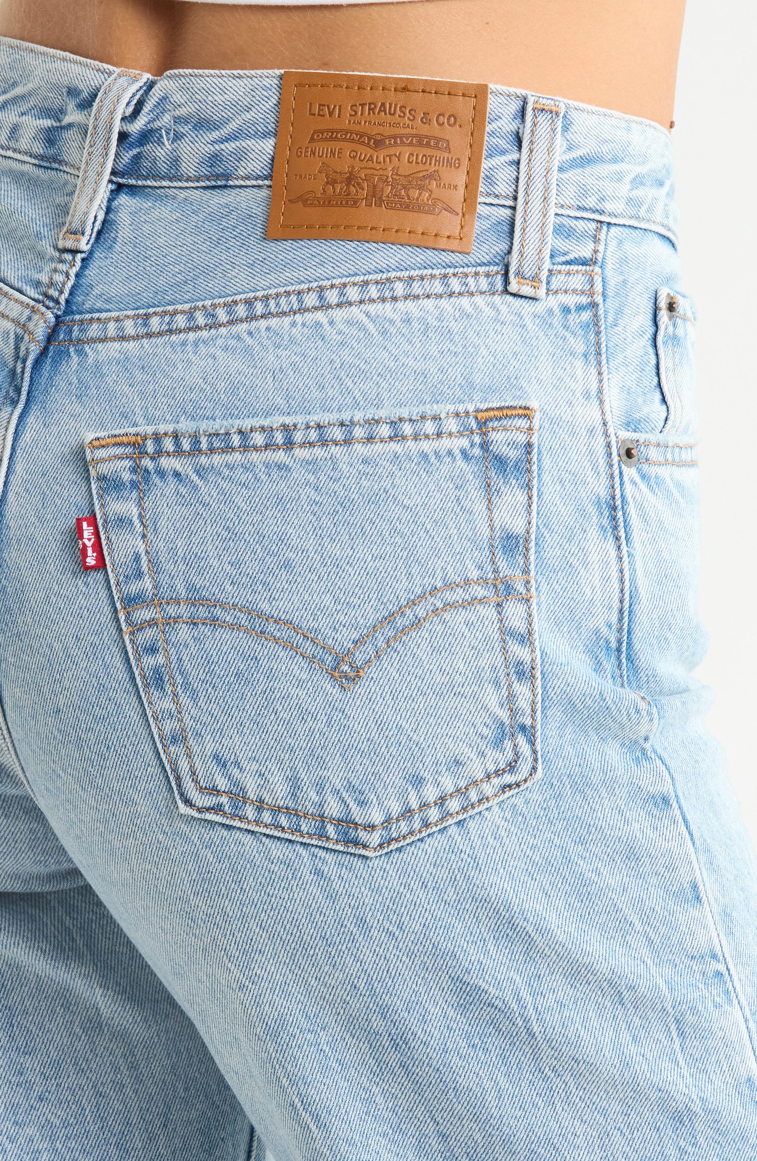 Levi's W Easy Dad Fan Flare - vue 4