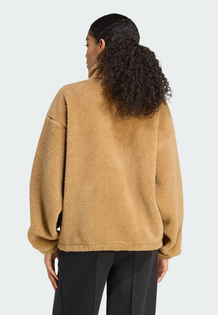 ADIDAS W ESSENTIALS TEDDY JACKET