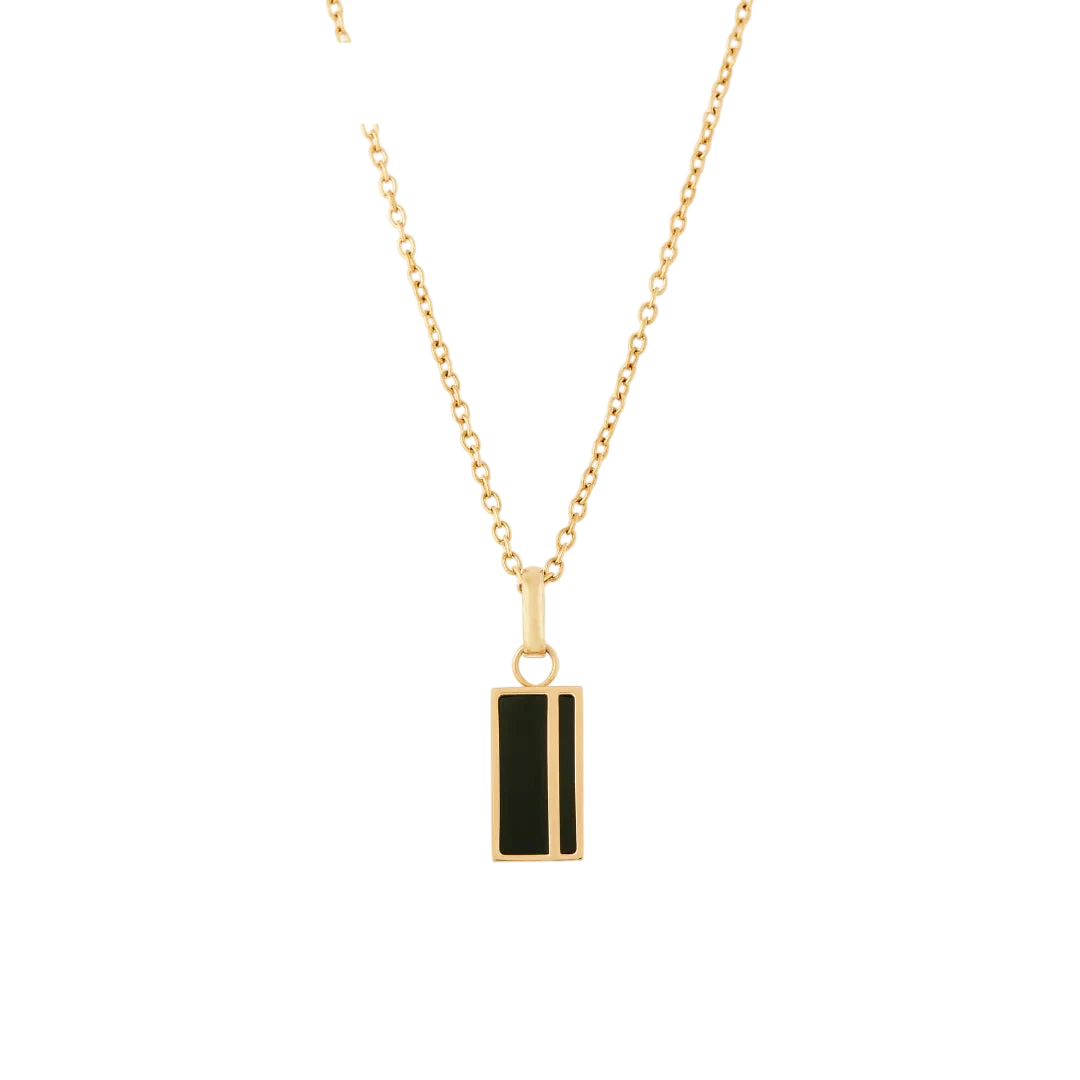 TWENTY COMPASS JASPER NECKLACE 