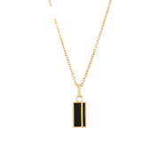 TWENTY COMPASS JASPER NECKLACE 
