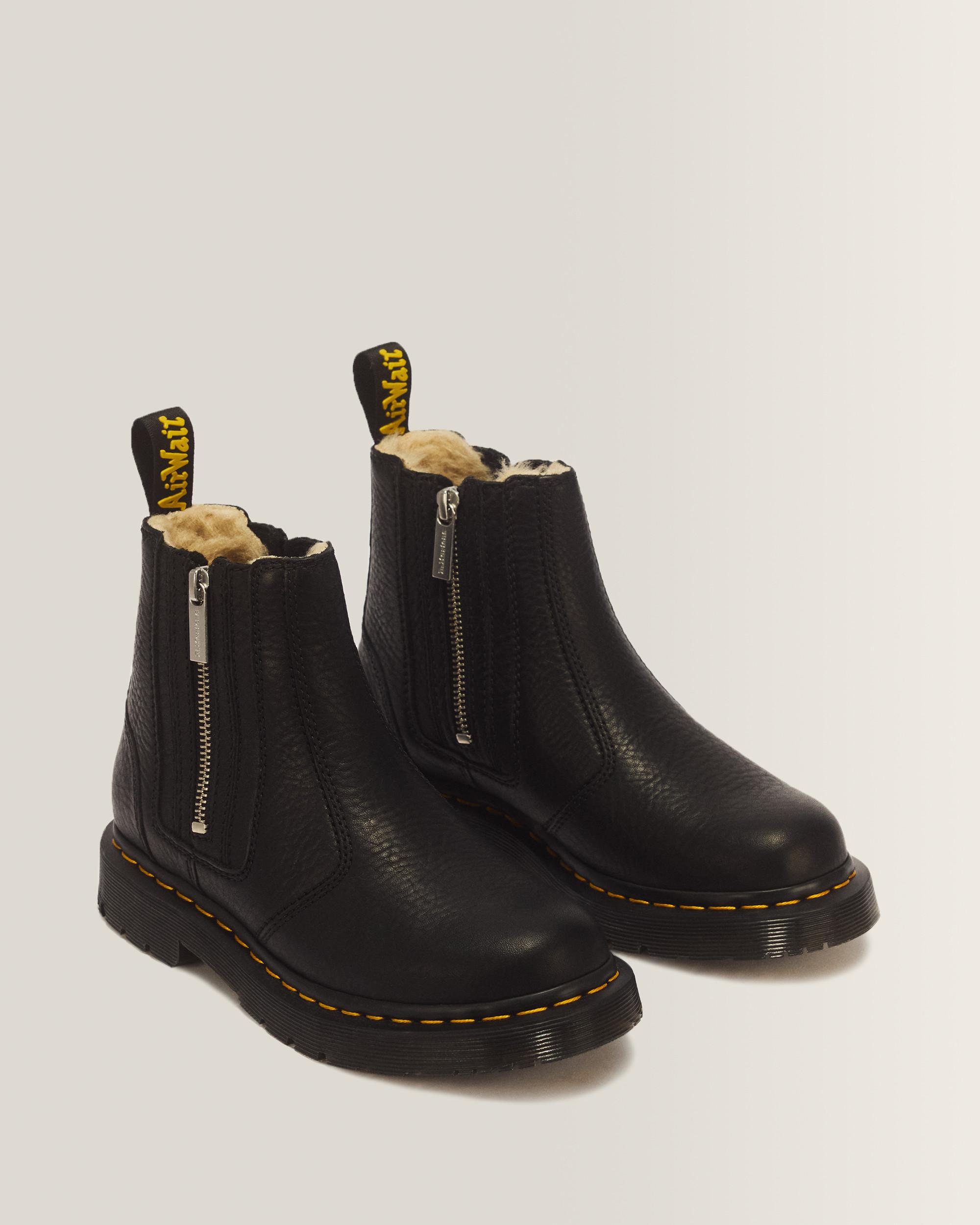 DR. Martens W 2976 Alyson W/Zips Black Grizzly - vue 2