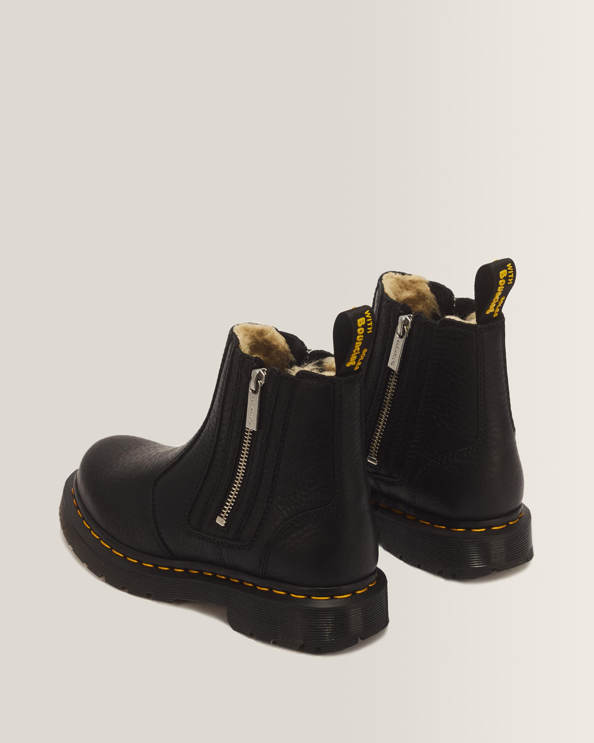 DR. Martens W 2976 Alyson W/Zips Black Grizzly - vue 3