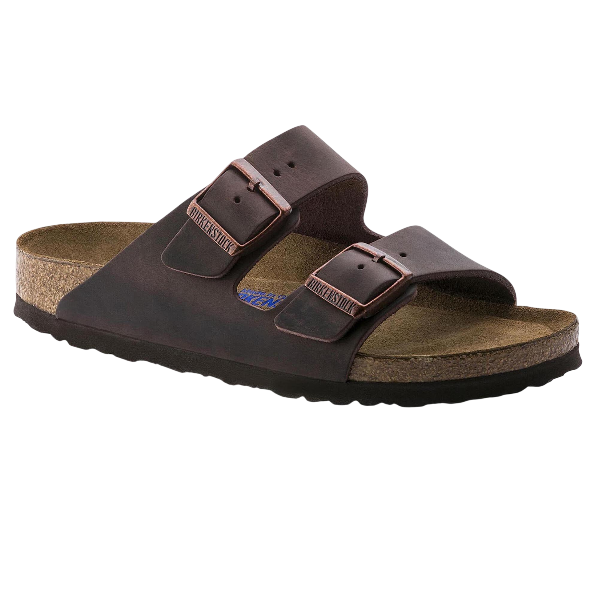 Birkenstock Arizona Soft Footbed Cuir Huilé Habana