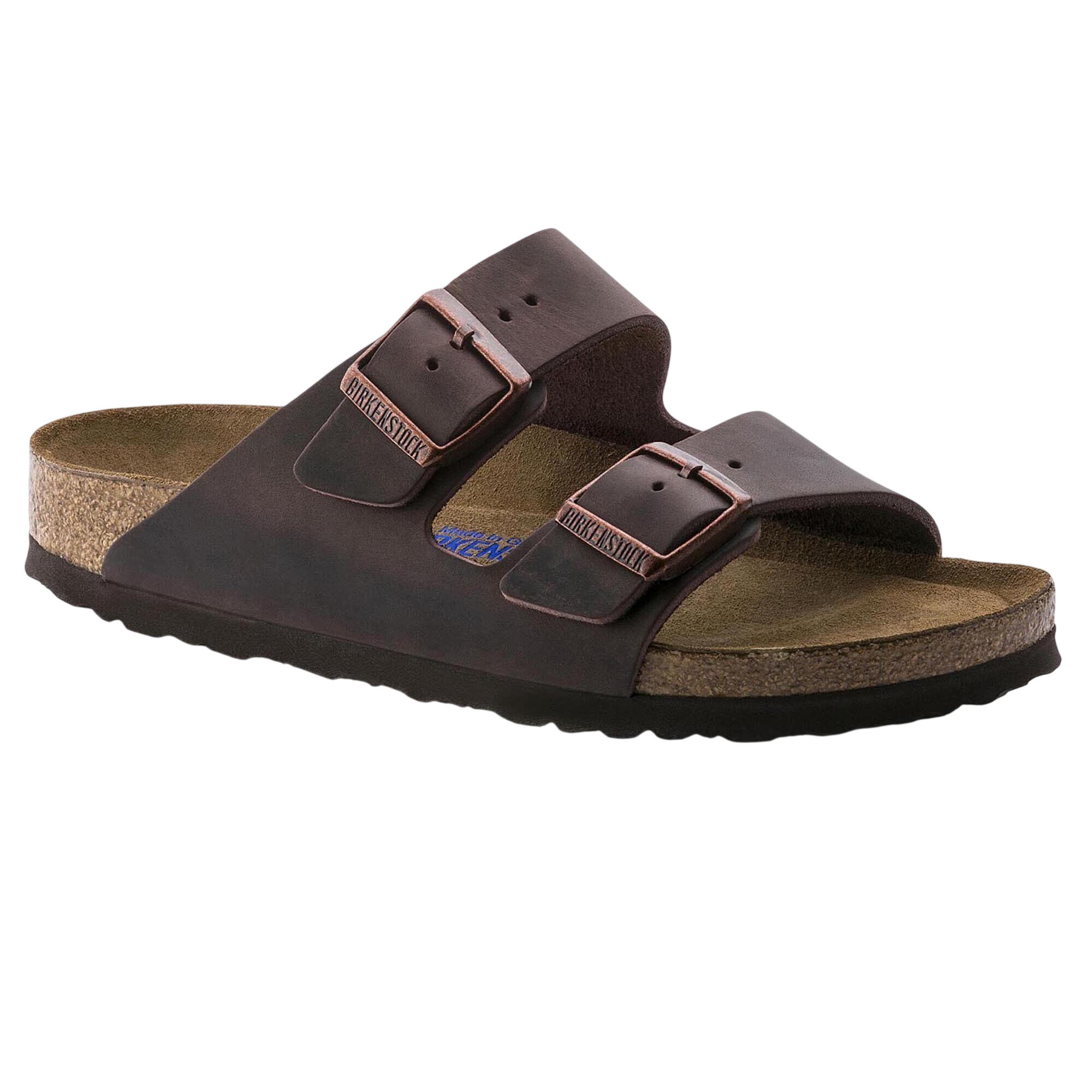 Birkenstock Arizona Soft Footbed Cuir Huilé Habana