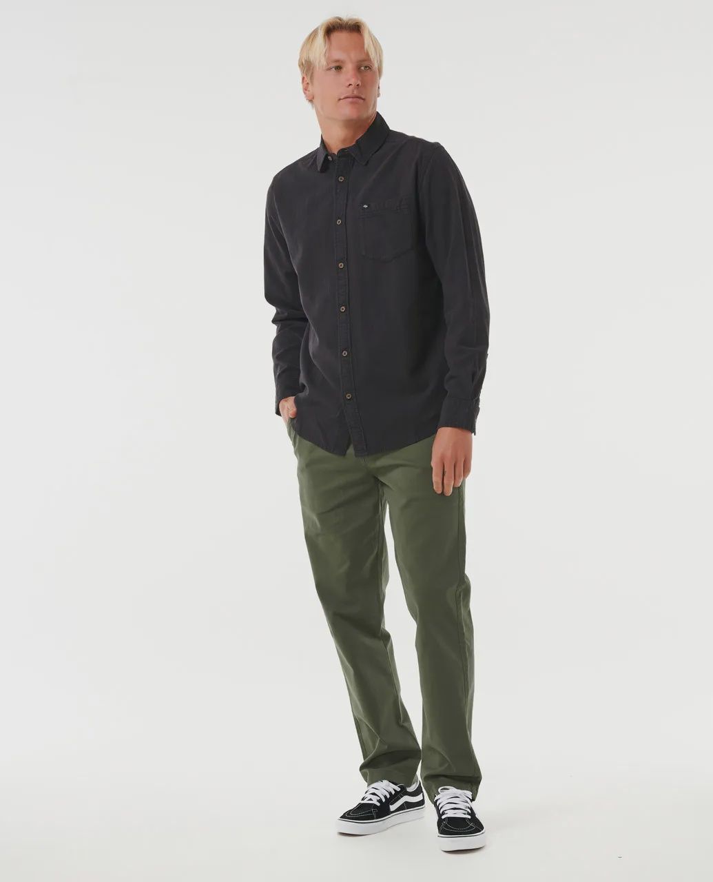 RIP CURL CLASSIC SURF WASHED L/S SHIRT