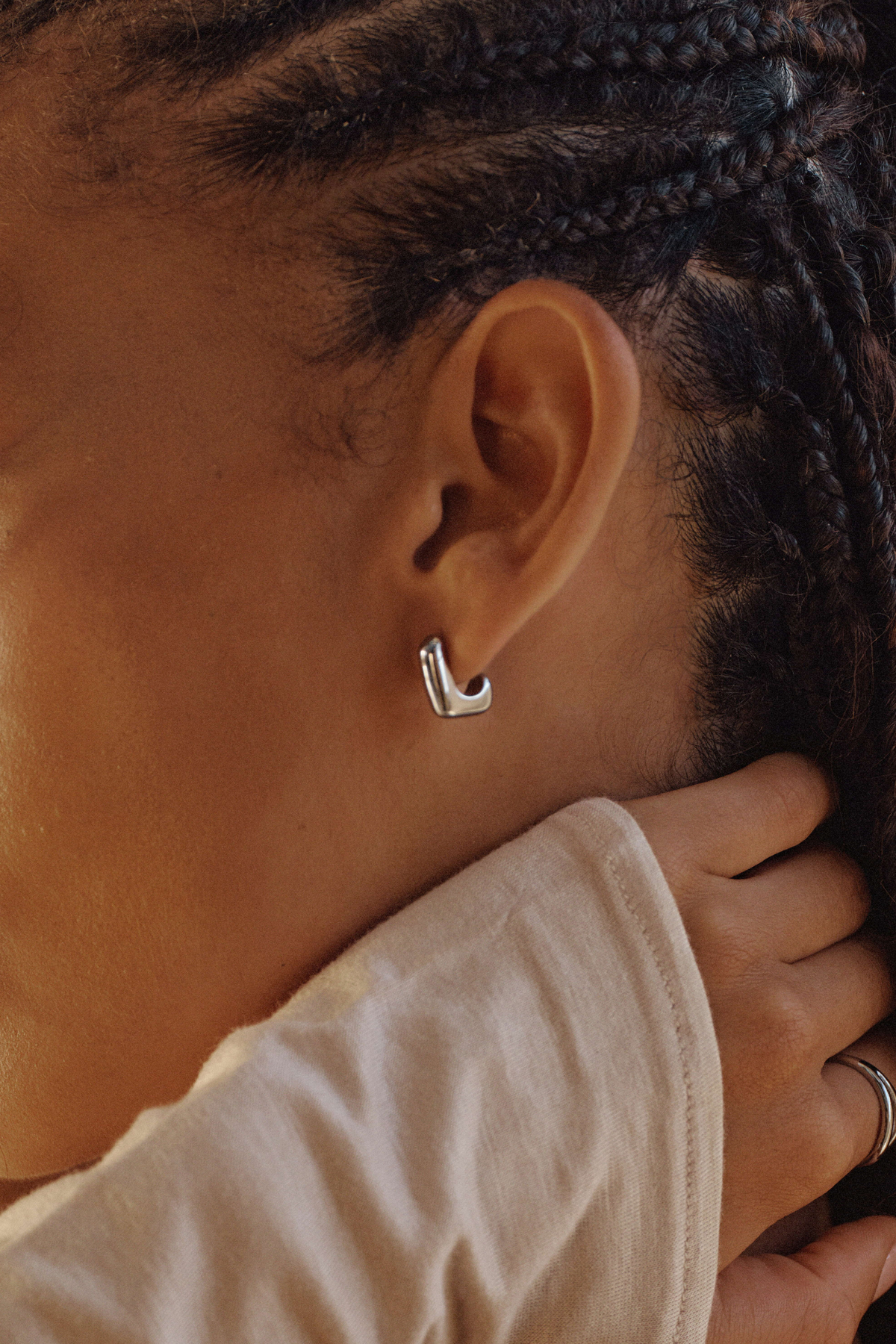 TWENTY COMPASS W ELEGANCE EARRINGS 