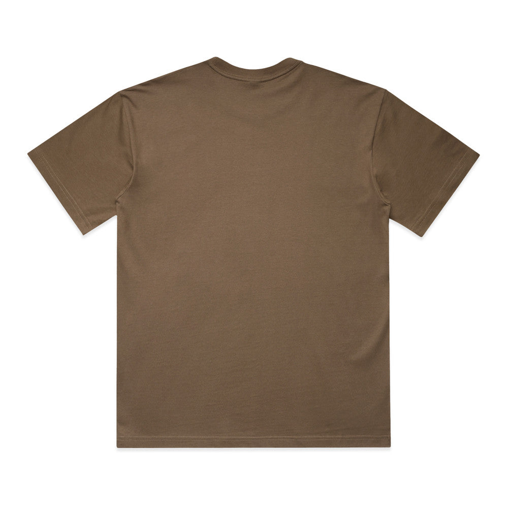 AS Colour Box Tee Walnut - dos