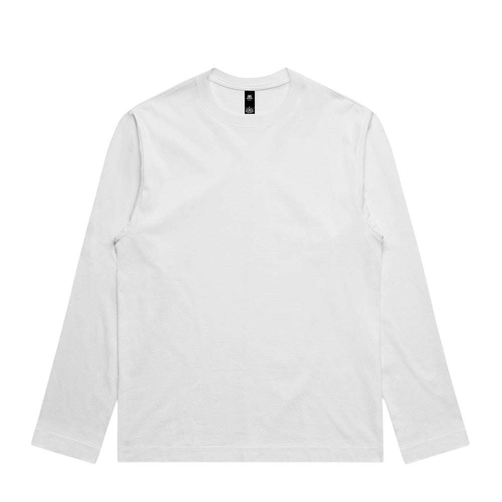 AS Colour Box LS Tee White