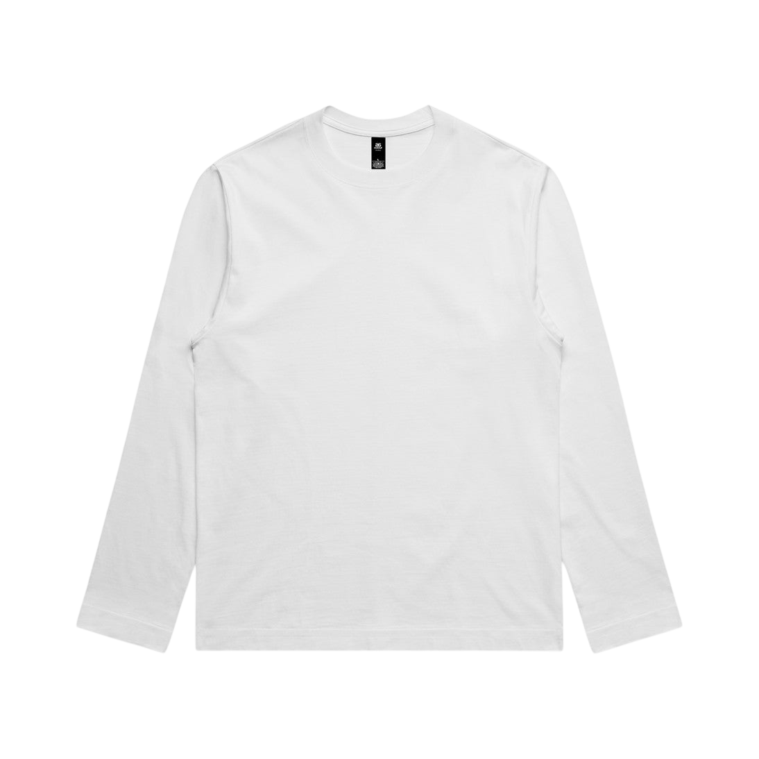 AS Colour Box LS Tee White