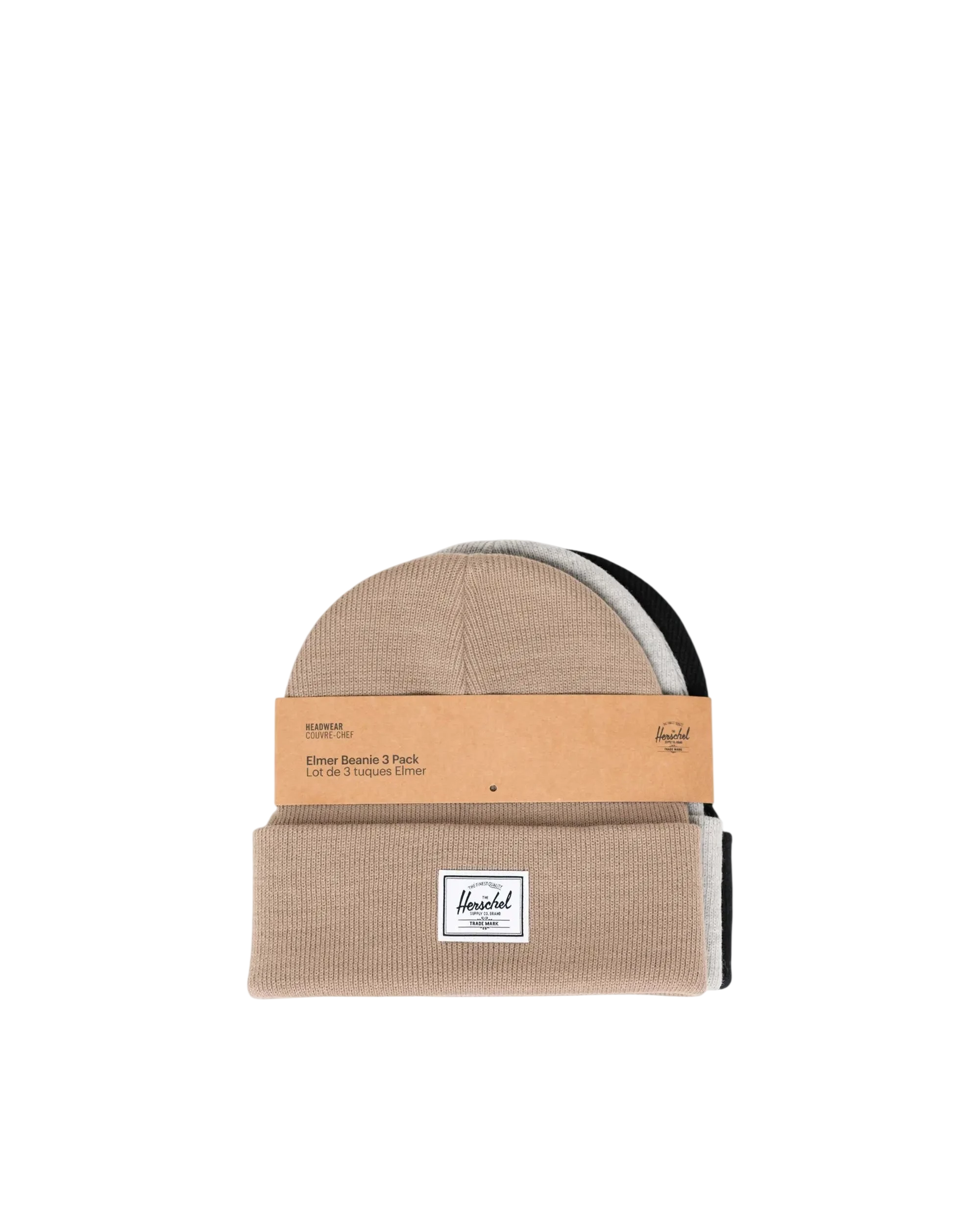 HERSCHEL 3 PACK ELMER BEANIE