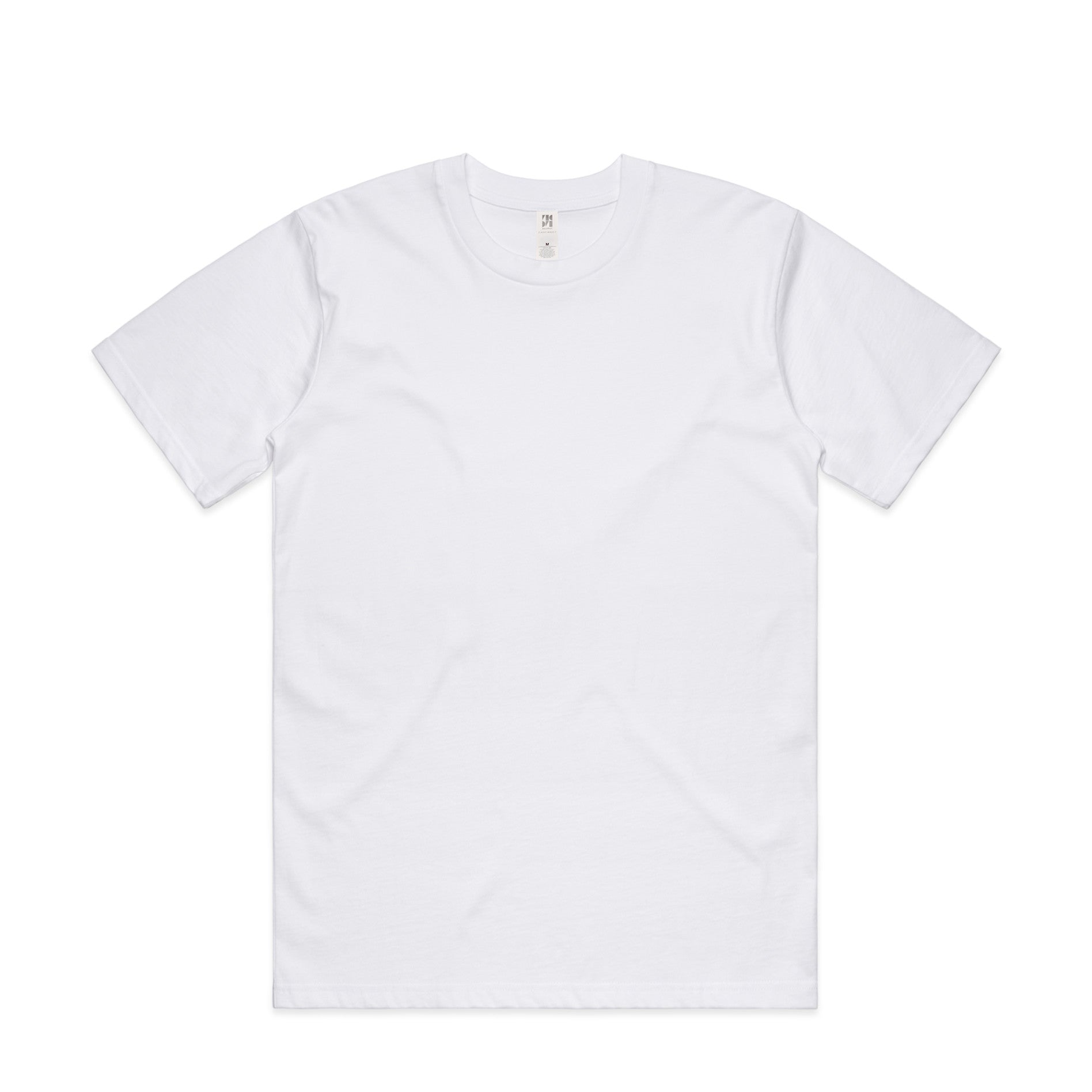 AS Colour Classic Minus Tee Blanc - Face