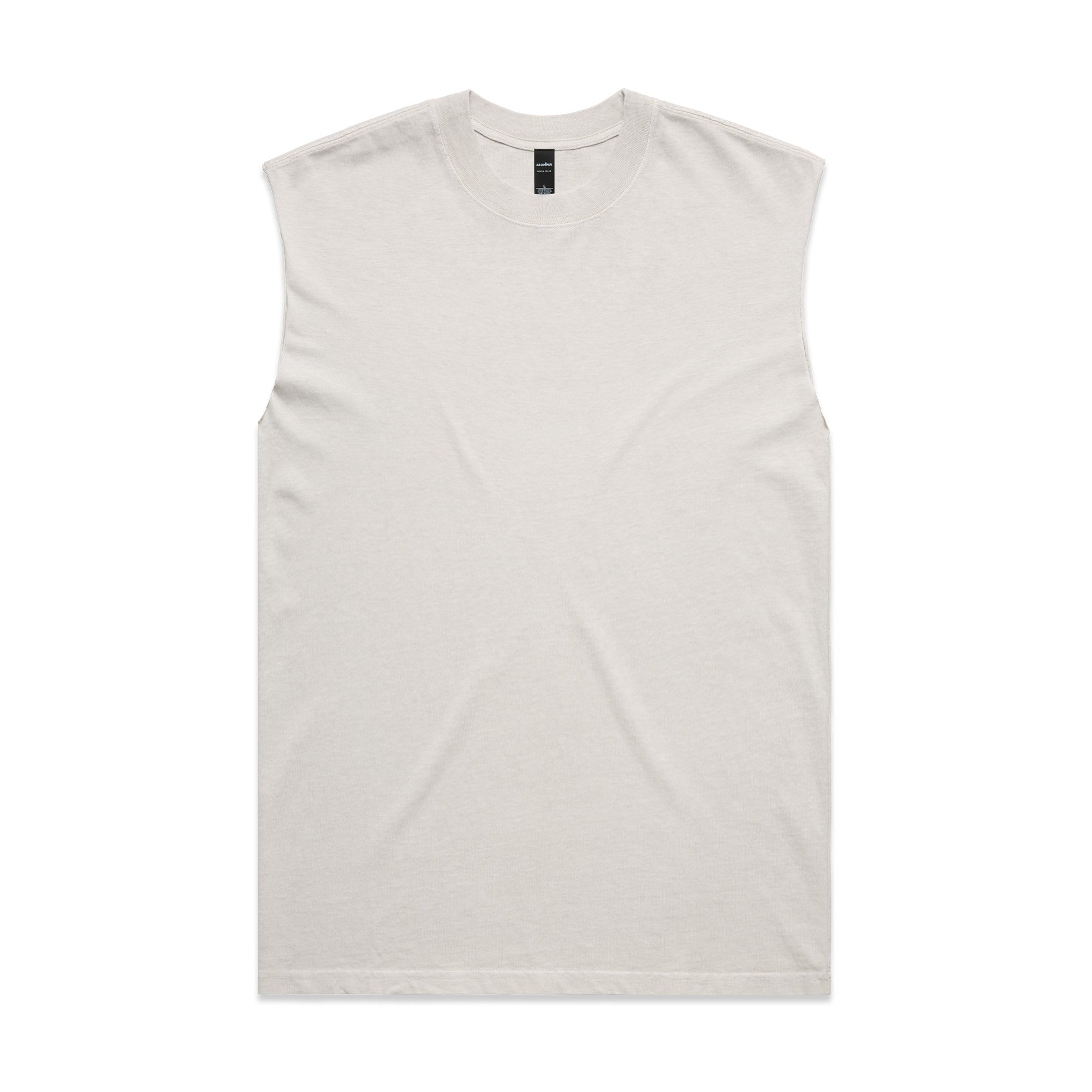 AS Colour Heavy Faded Tank Faded Bone - Face