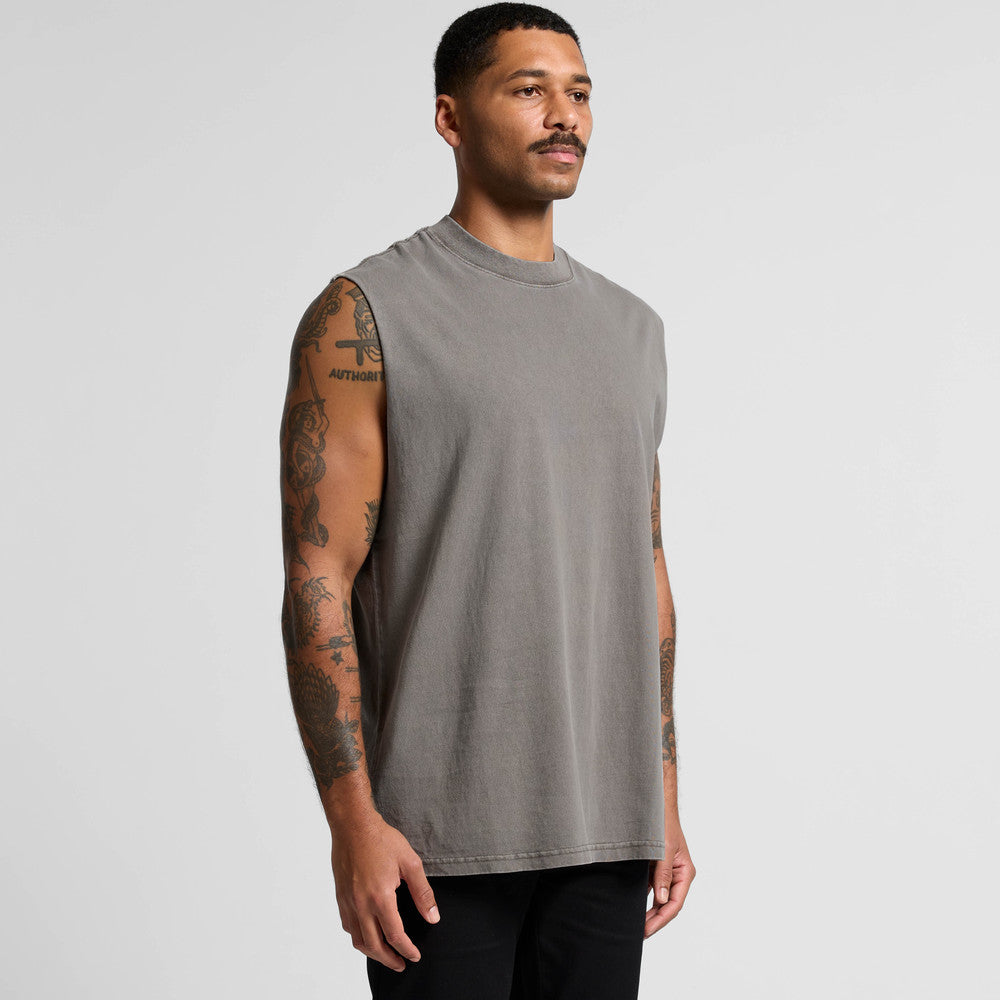 AS Colour Heavy Faded Tank - Vue 3/4