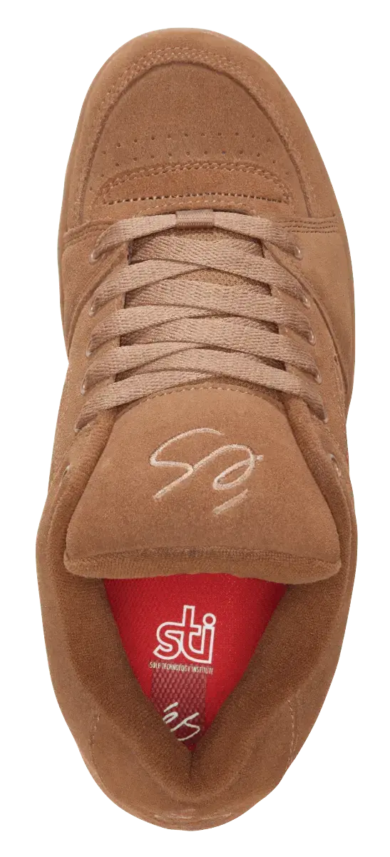 ES Accel Brown/Gum - vue du dessus
