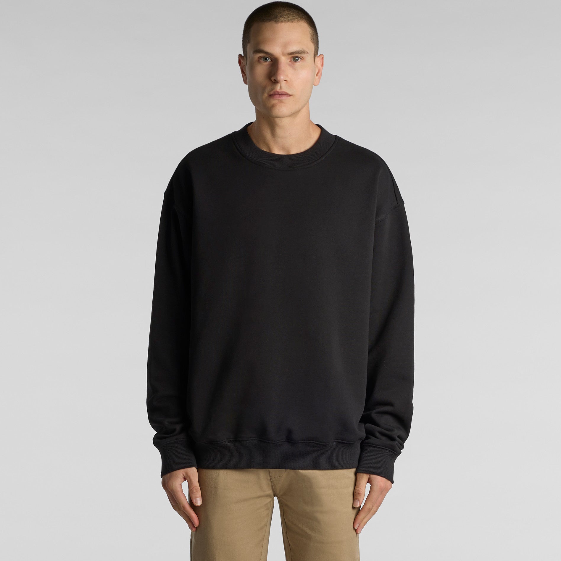 AS Colour Made Crew Athletic Heather - Vue principale