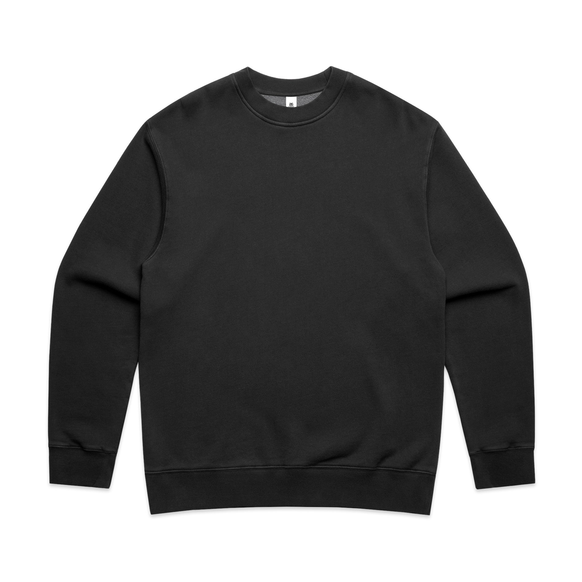 AS Colour Relax Faded Crew Faded Black - Face