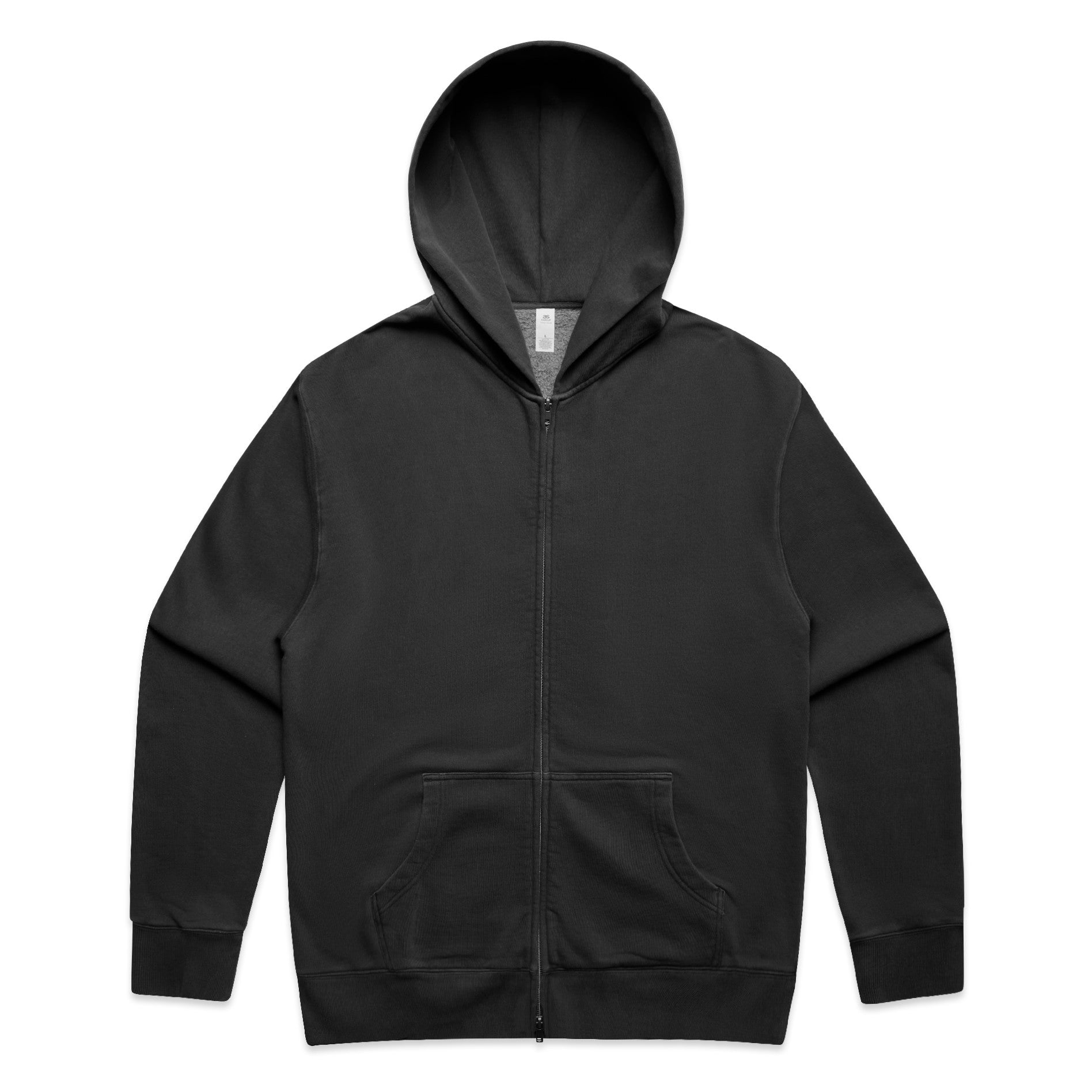 AS Colour Relax Faded Zip Hood Faded Black - Face