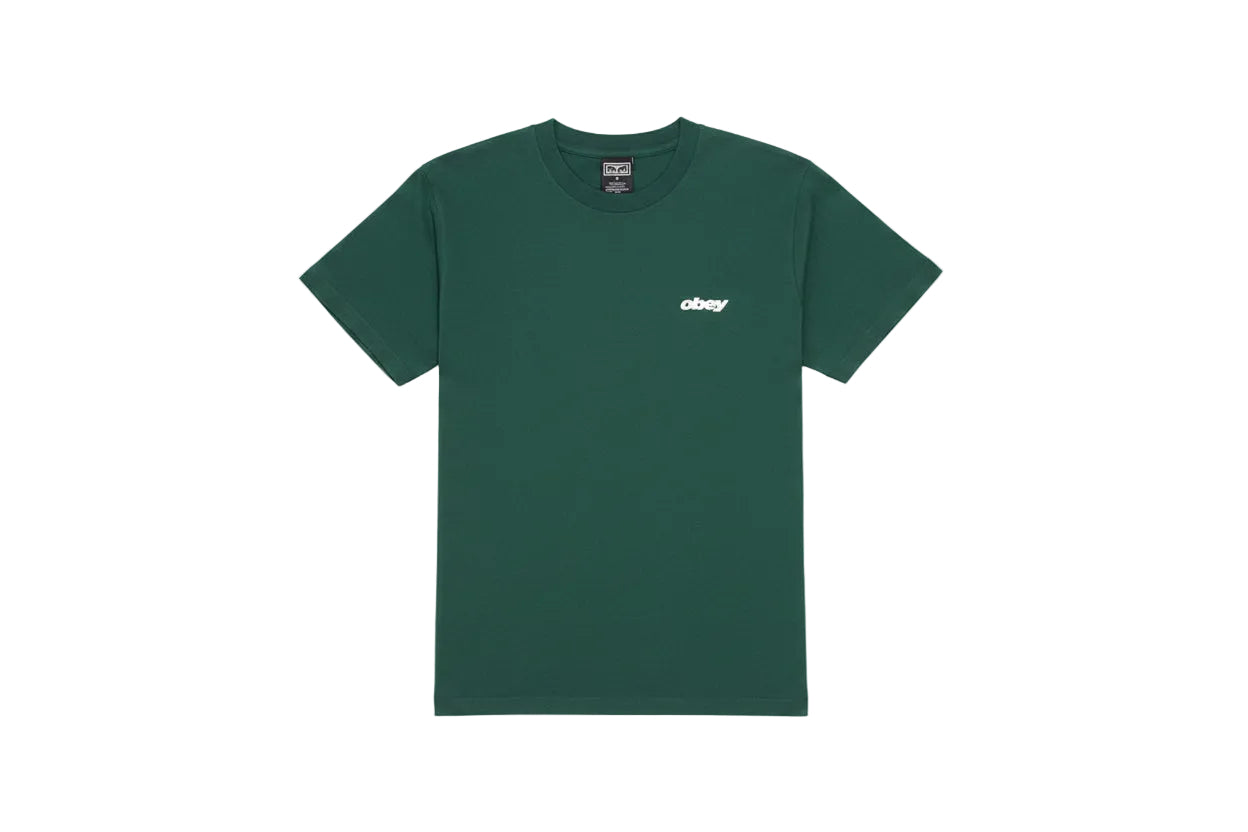 OBEY Intercontinental HW Tee - Forest Green