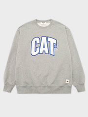 CAT WWR EMBROIDERY LOGO CREW 