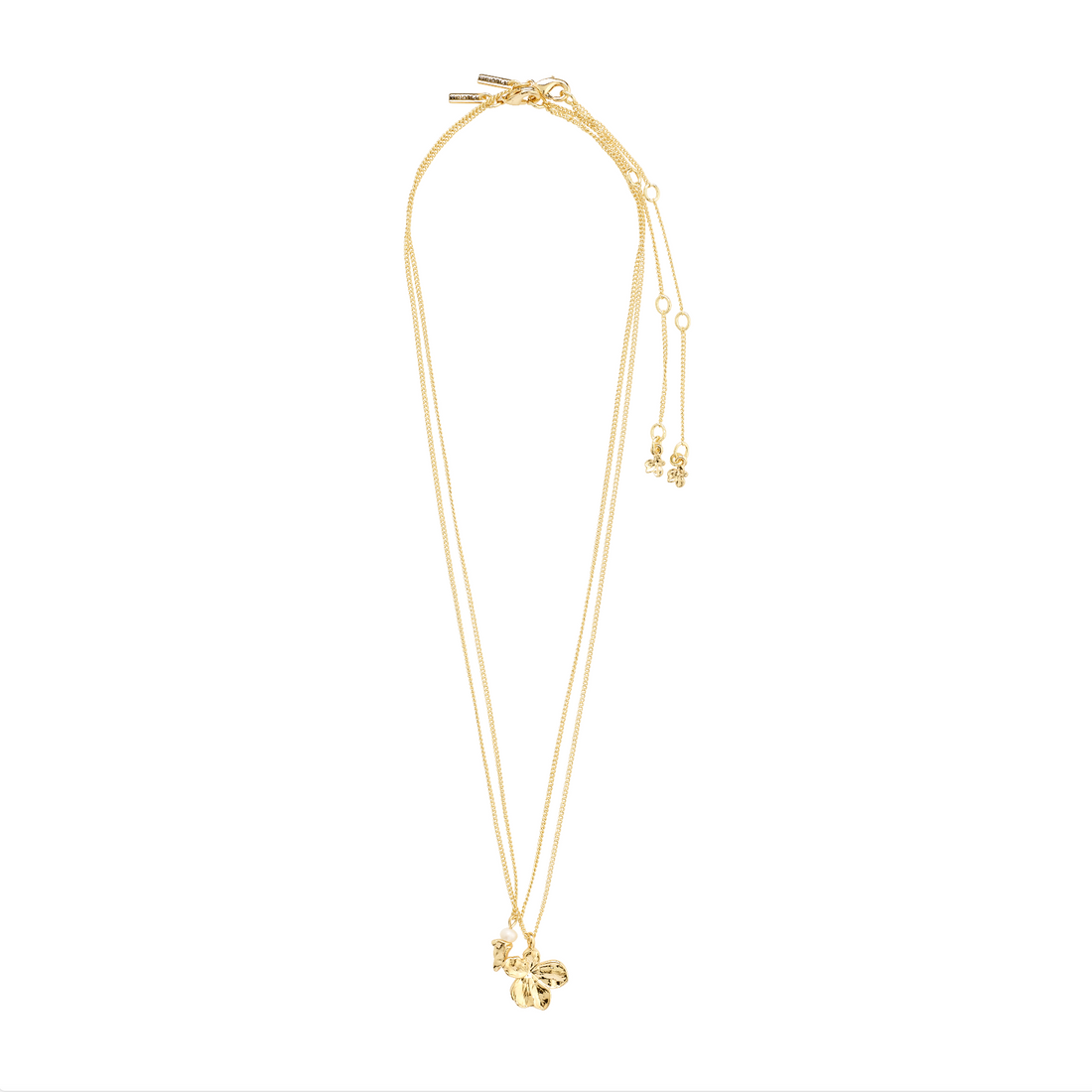 PILGRIM ZHURI RECYCLED NECKLACE 2-IN-1 SET
