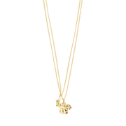 PILGRIM ZHURI RECYCLED NECKLACE 2-IN-1 SET
