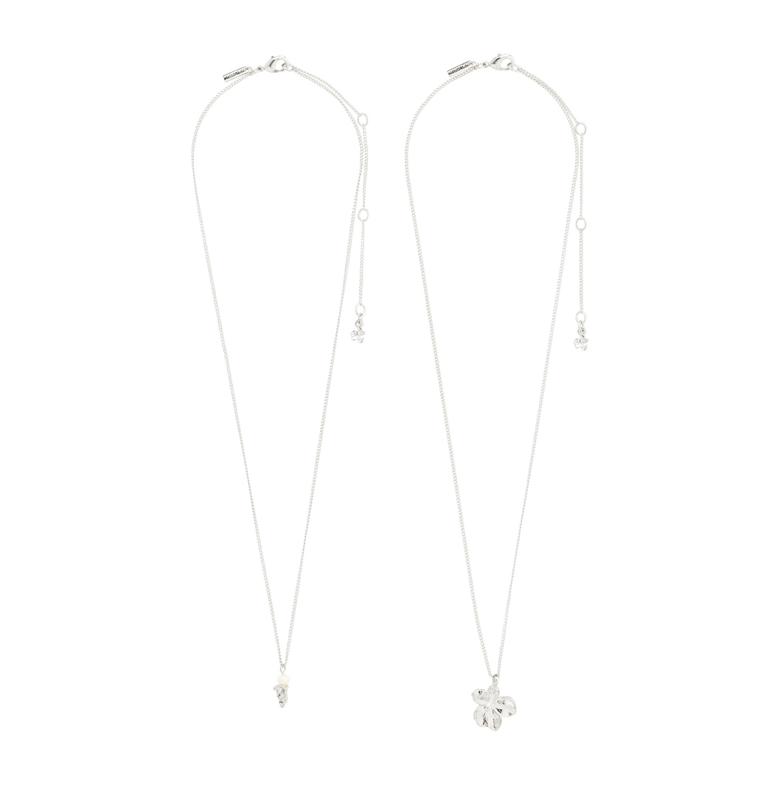 PILGRIM ZHURI RECYCLED NECKLACE 2-IN-1 SET