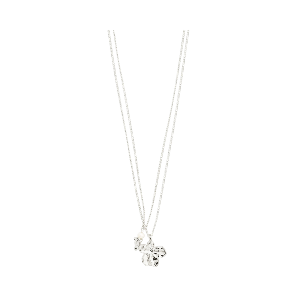 PILGRIM ZHURI RECYCLED NECKLACE 2-IN-1 SET