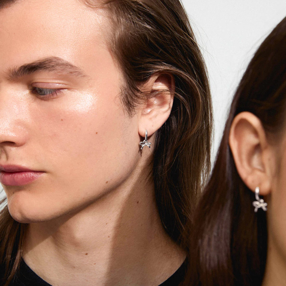 PILGRIM LYSANDRA RECYCLED HOOP EARRINGS