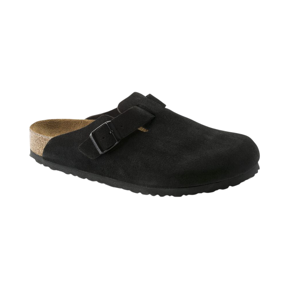 BIRKENSTOCK W BOSTON SOFT FOOTBED SUEDE NARROW