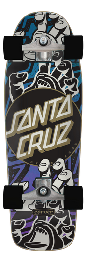 SANTA CRUZ 80'S RIDER HANDLED DOT CARVER SURF SKATE