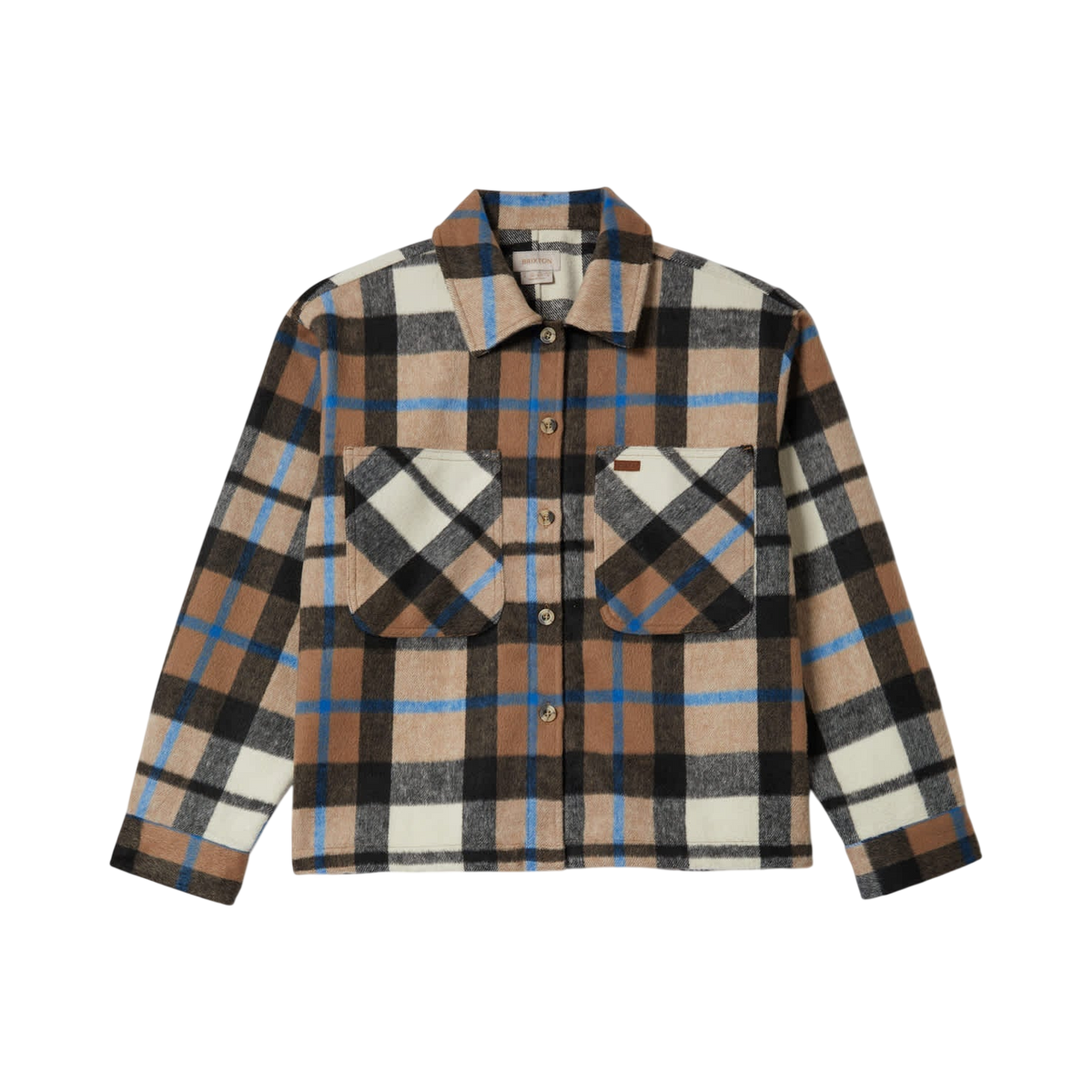 BRIXTON W BOWERY SOFT BRUSHED FLANNEL