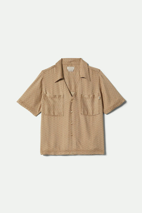 BRIXTON W HUDSON LOUNGE S/S WOVEN 