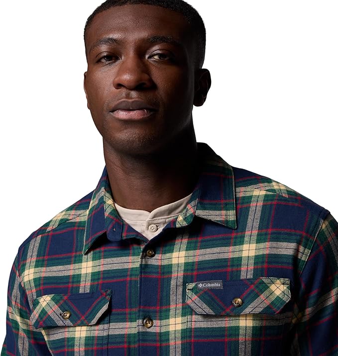 COLUMBIA FLARE GUN STRETCH FLANNEL 