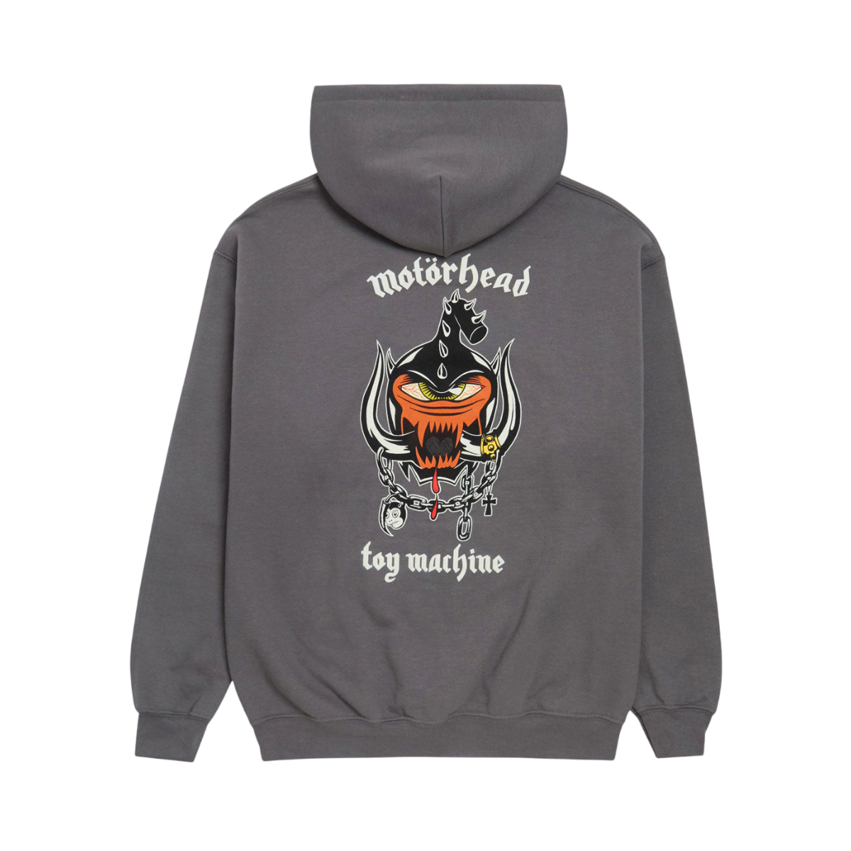 Toy Machine x Motörhead Hoodie Charcoal