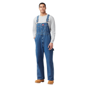 DICKIES WASHED DENIM BIB OVERALL