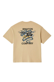 BRIXTON LIVE FREE HW RELAXED TEE 