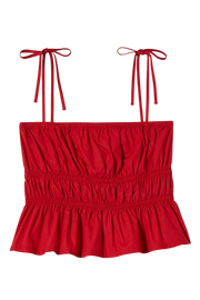 BRIXTON W EDEN SMOCKED TOP 